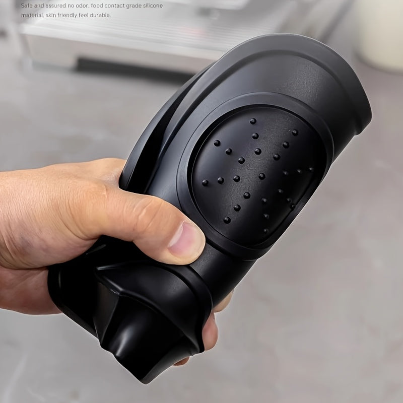 Set of Two Small Silicone Coffee Tamper Mats Non-Stick Food Grade Heat Resistant Barista Accessories