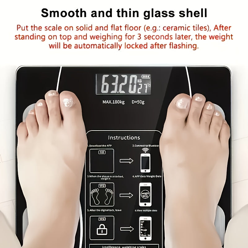 Weight Scale for Home Office Wireless Battery Power AAA Included Holiday Gift