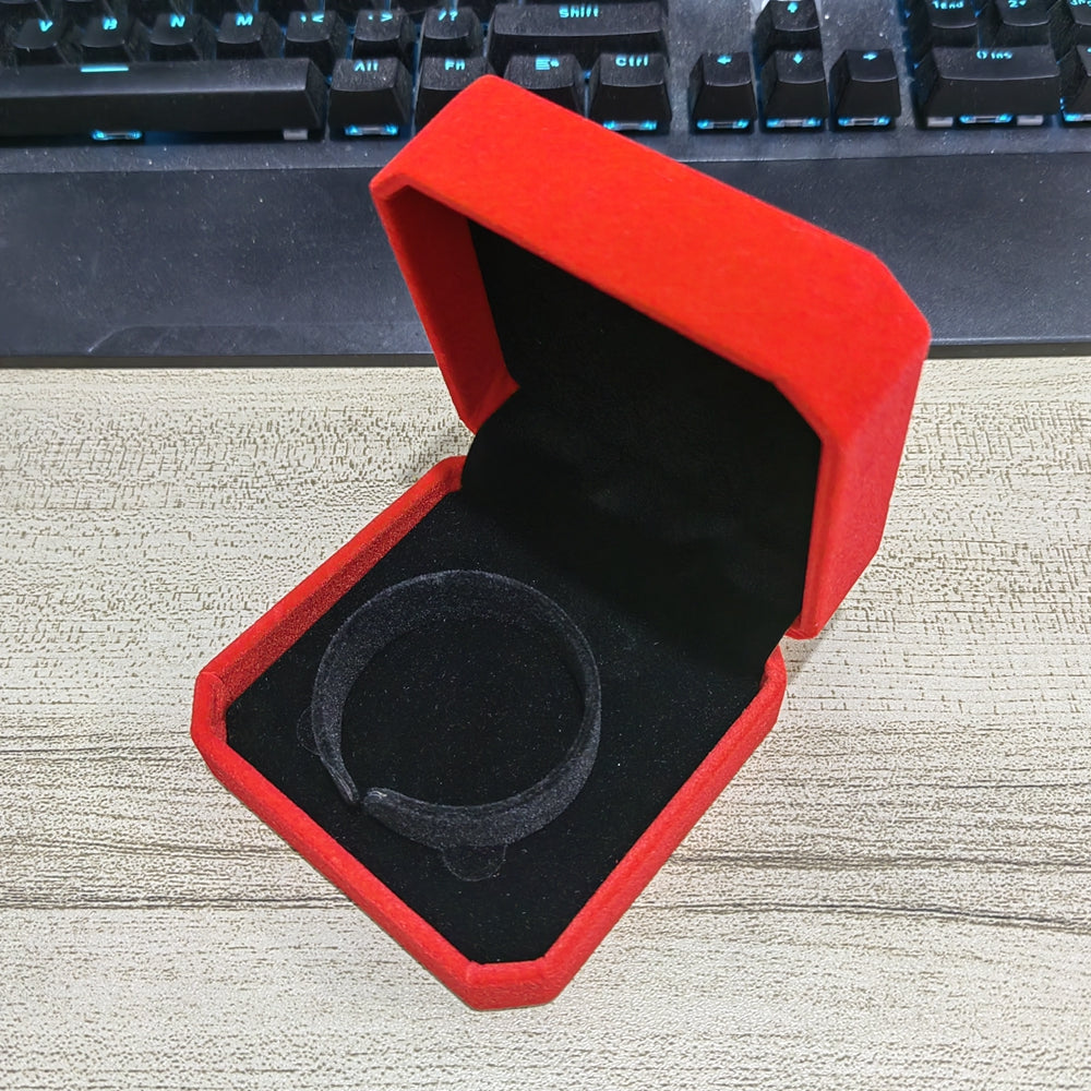 Бархатная восьмиугольная шкатулка для украшений для женщин и девочек