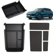 Car Organizer Central Control Armrest Storage Box Durable ABS for Sedan Cab