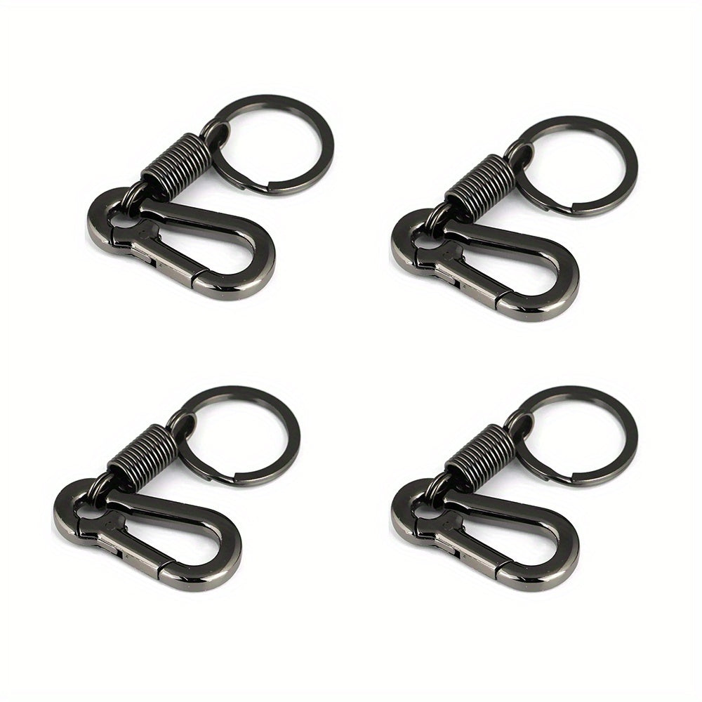 Vintage-Inspired Metal Carabiner Keychain for Keys and Bags