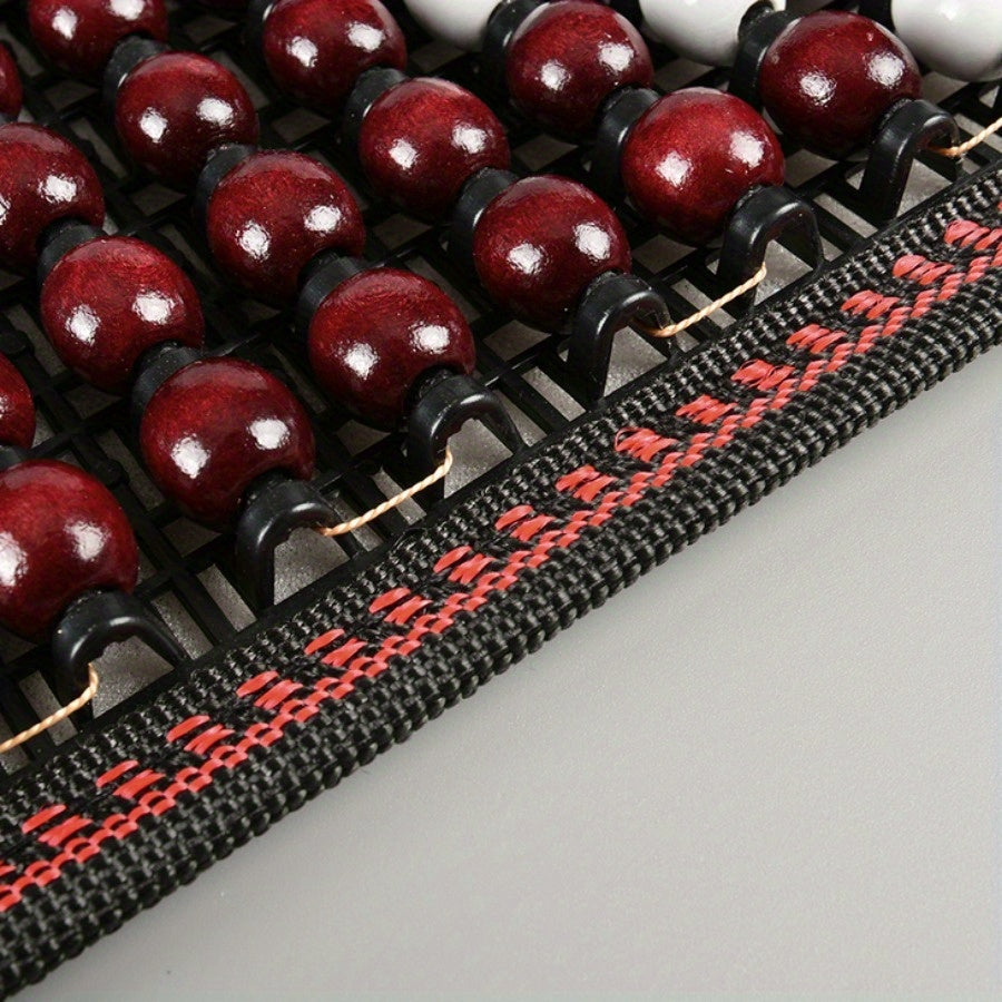 Summer Breathable Wooden Bead Car Seat Cushion Set for Eado CS35 CS55 CS75 Plus