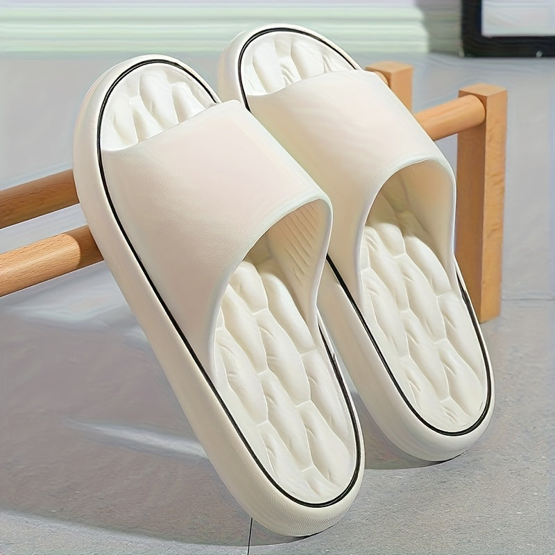 Ayollar uchun yopilmagan oyoq kiyimlari EVA slaydlar, yopilmagan barmoqli, qulay plyaj va basseyn uchun sandal