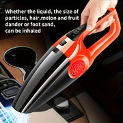High-Power Car Vacuum Cleaner Wet Dry Mini Vehicle ABS Resin 0.4L Dust Cup