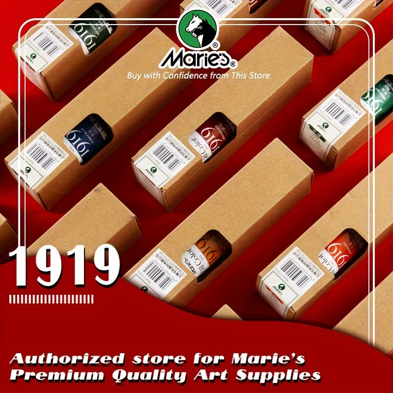 Oil Paint Set 5 Pieces 1.7 Fl Oz Vibrant Colors Professional Quality