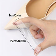 Women Clear Invisible High Heel Shoe Laces Non-Slip Shoe Accessories 1/5/10 Pairs