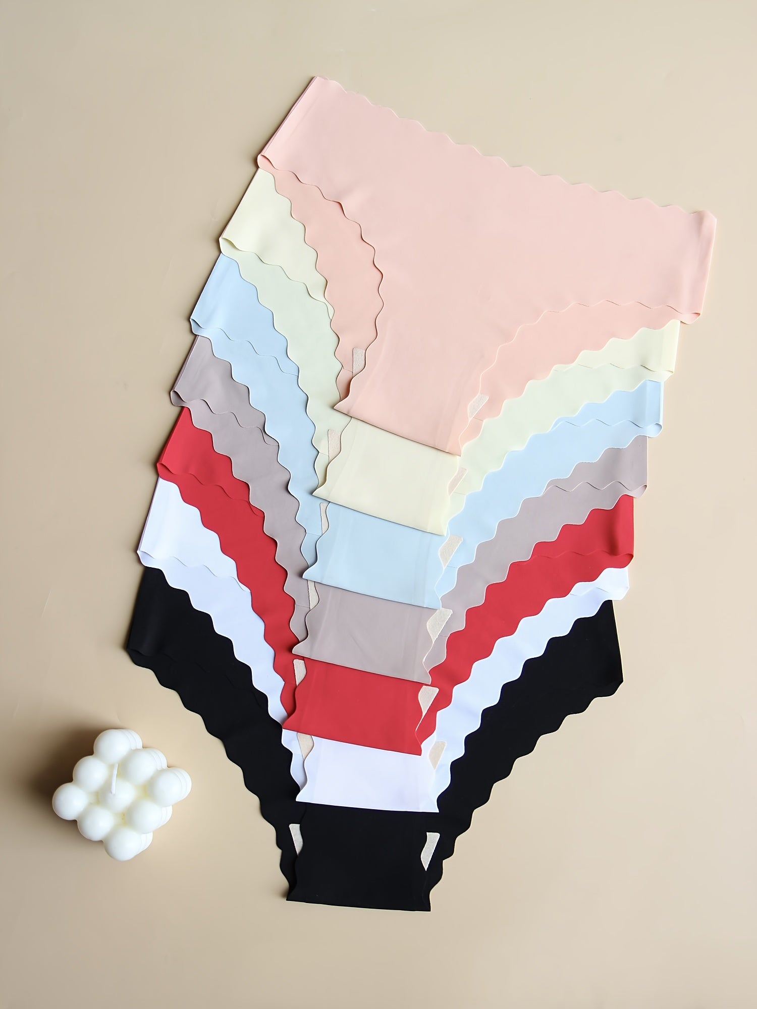 7-Pack Women's Seamless Breathable Cotton Panties Underwear