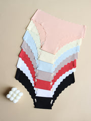 7-to'plam ayollar uchun tikilmasdan, nafas oladigan paxta ichki kiyimlari