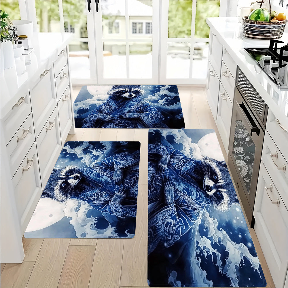 Mystical Sloth Soft Mat Quick-Dry Machine Washable Indoor Decor