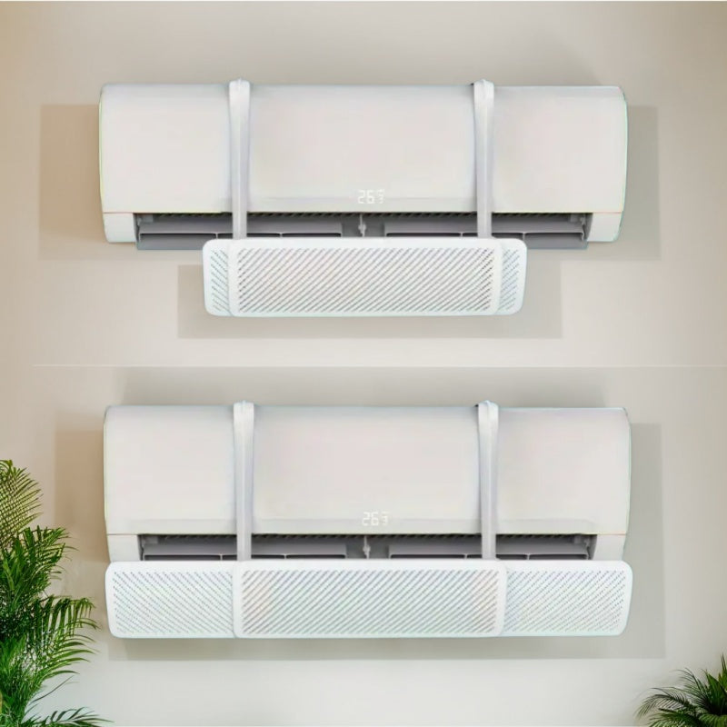 Cubierta ajustable de ventilación de aire blanco para control de flujo de aire y reducción de ruido