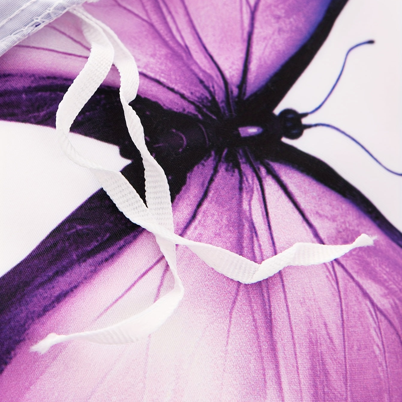 Set of 3 Butterfly Print Duvet Cover Set Bedding Soft Cozy for Bedroom or Guest Room