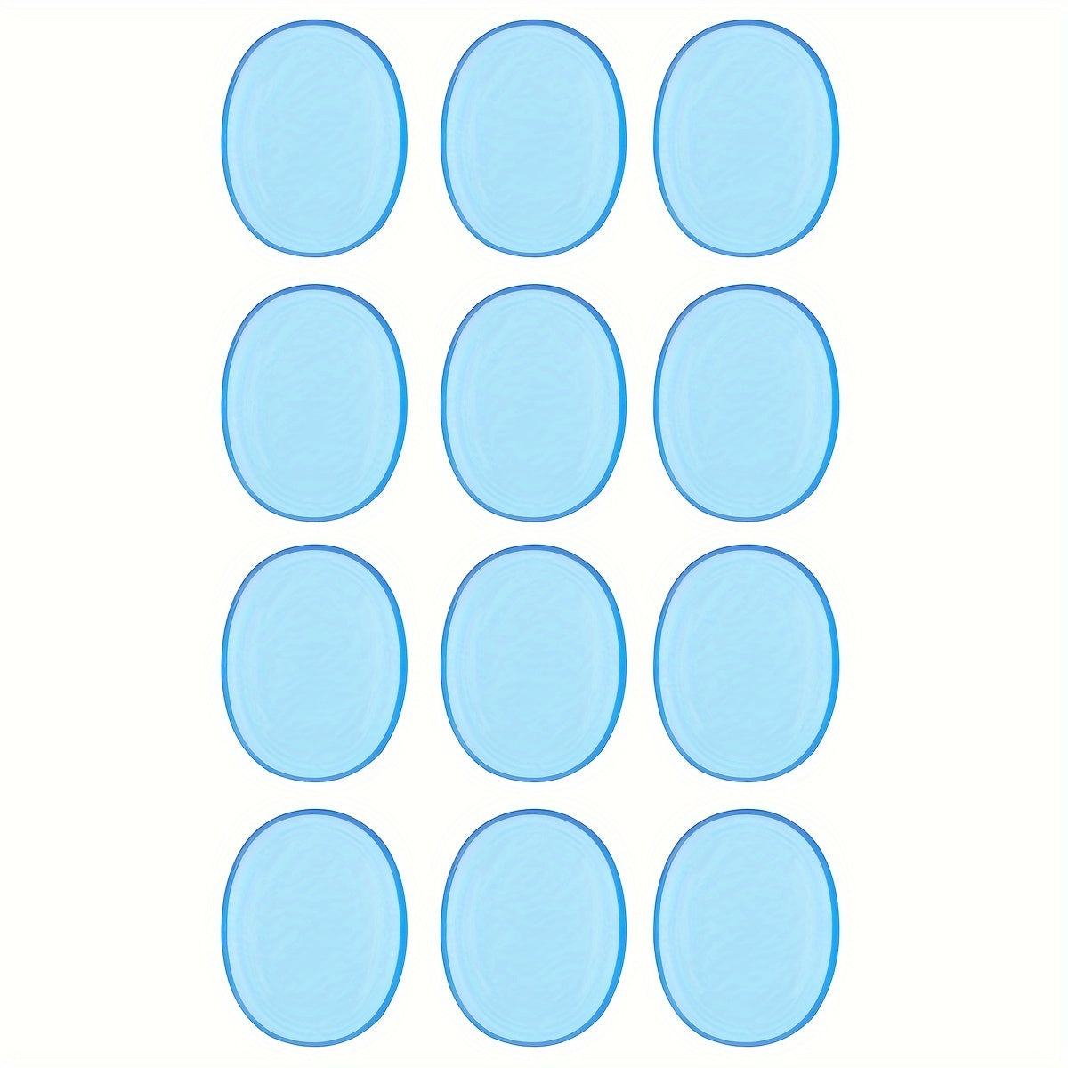 12-Donali shaffof silikondan tayyorlangan snare va tom davullari uchun dampenerlar