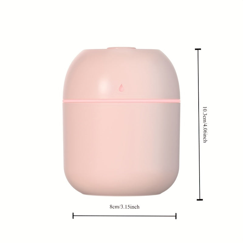 Large Silent Humidifier with Night Light and Aroma Diffuser for Home Bedroom Car