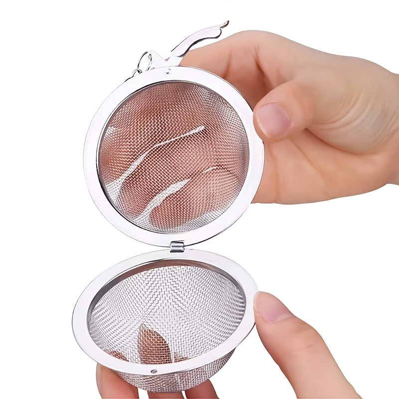 Шарик для заваривания приправ из нержавеющей стали - идеально подходит для заваривания чая, супов, маринования мяса - идеально подходит для праздничной готовки.