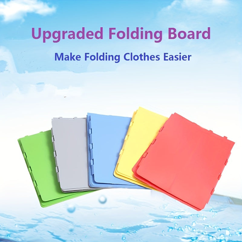 Clothing Folding Tool Plastic Folding Board for Quick and Easy Clothes Folding