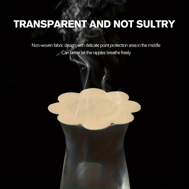 Cubiertas de pezón desechables de fibra no tejida, ultra finas y transpirables, para vestido de novia