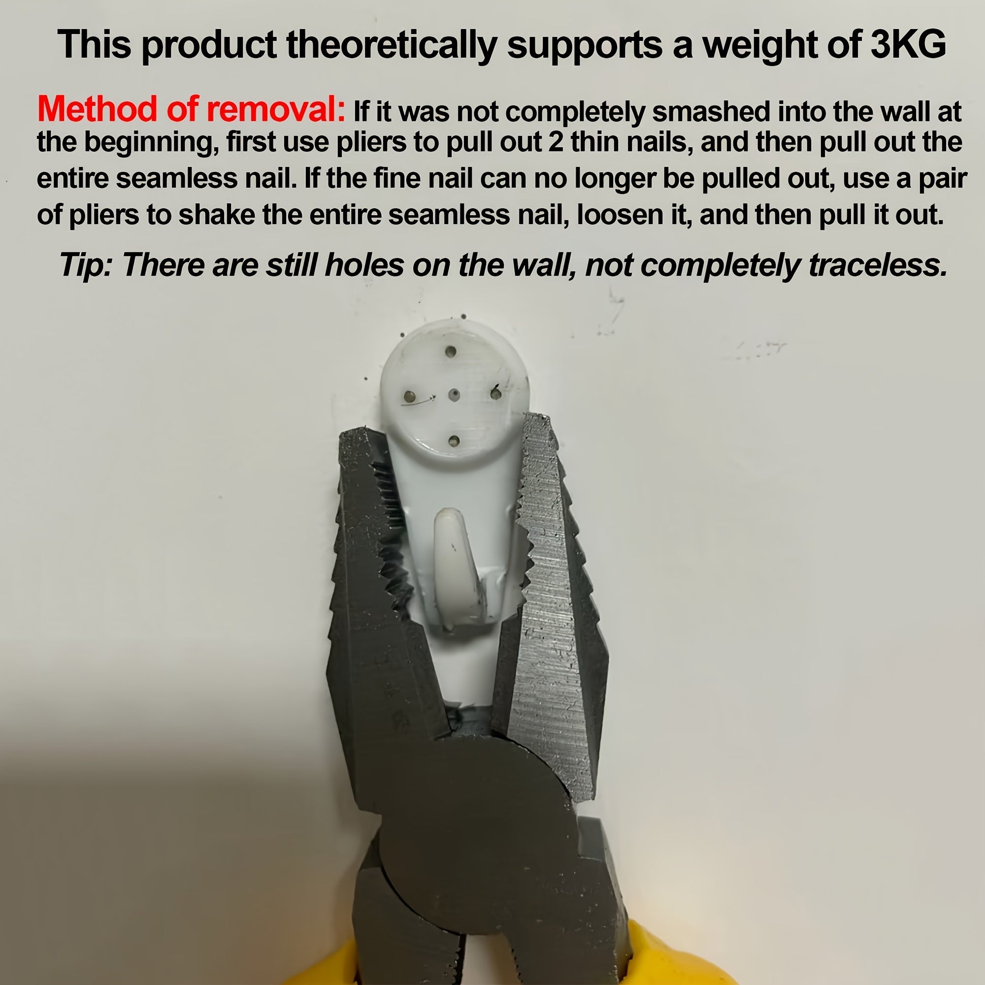 20-Pack Plastic Utility Hooks for Hard Walls Removable and Easy to Install