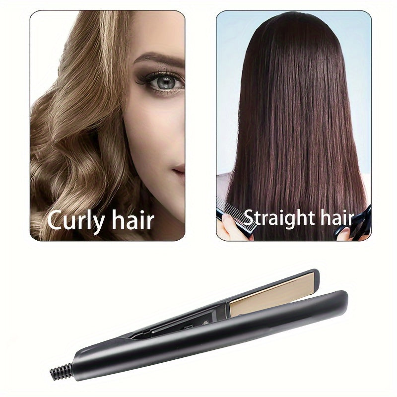 Set de secador y plancha para el cabello de mujer con enchufe europeo, calentamiento rápido, motor de cepillo