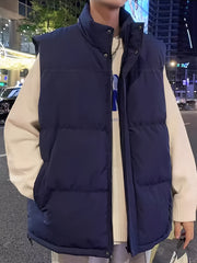 Erkaklar uchun mustahkam rangli jilet, turli xil ko'ylaklar bilan - Kuz va Qish uchun ideal, Polyester, mashinada yuvish mumkin