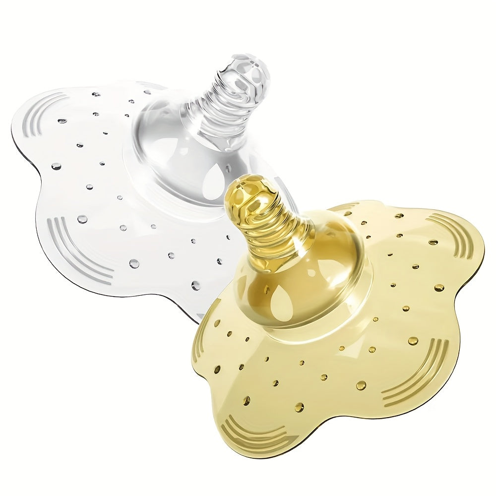 Набор силиконовых защитных накладок на соски для кормления, 1 или 2 шт., для комфортного кормления