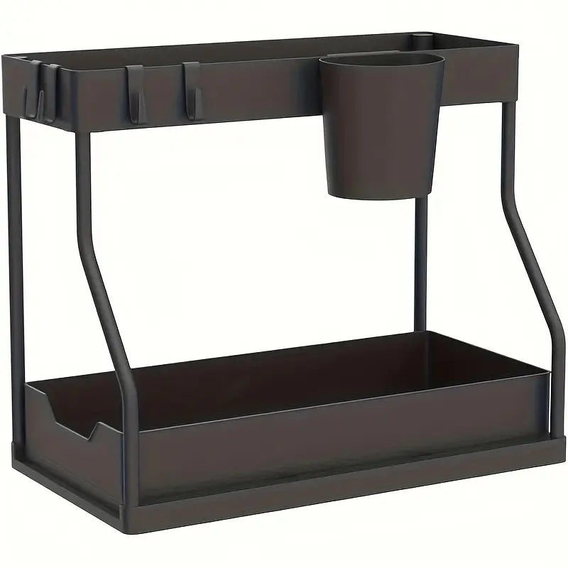 Moslashuvchan Metallik Kosmik Saqlash Tashkilotchisi uchun Oshxona va Hammom Ta'minotlari