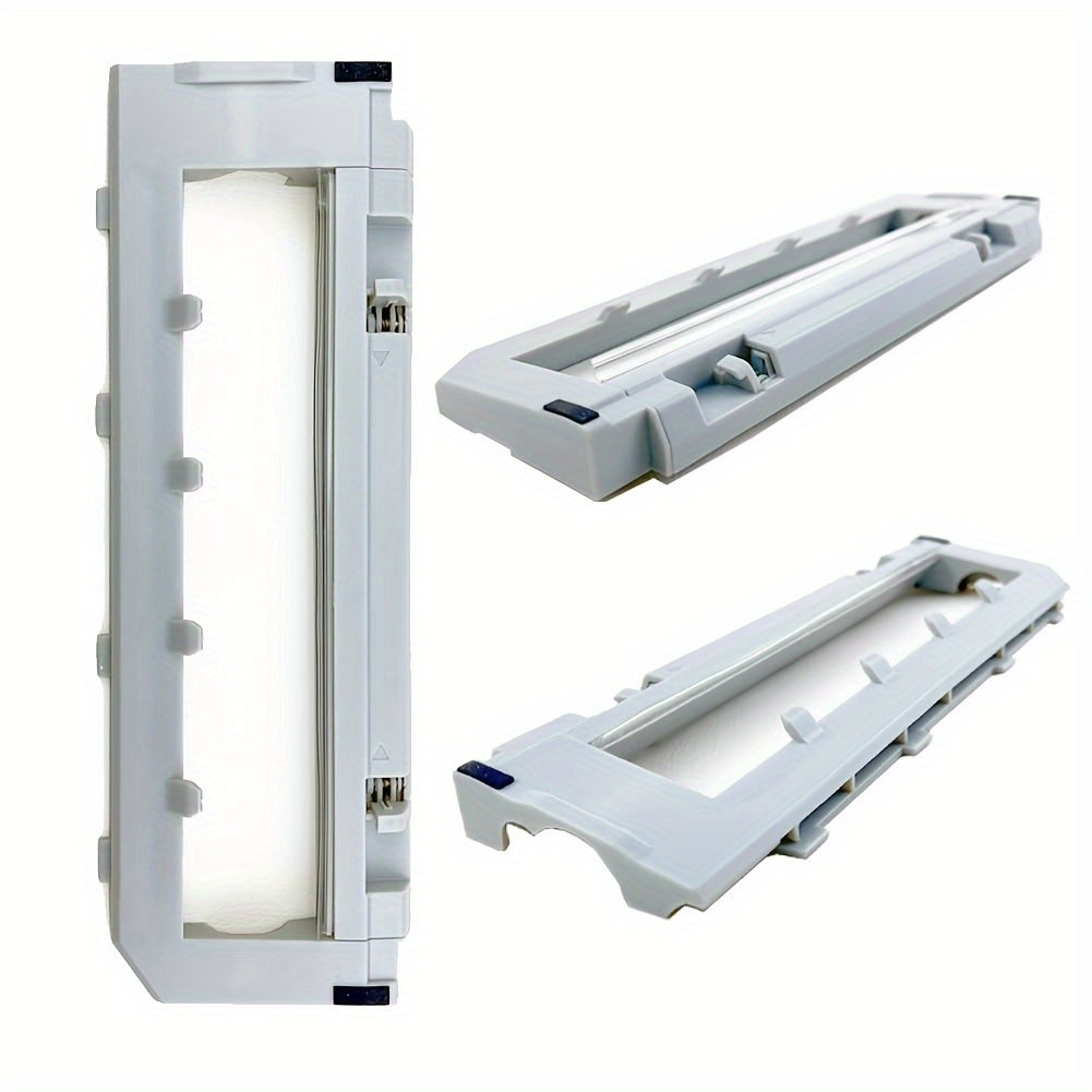 Robot Vacuum Replacement Main Brush and Rear Cover for Roborock S7 S7 MaxV Q7 Max Black White