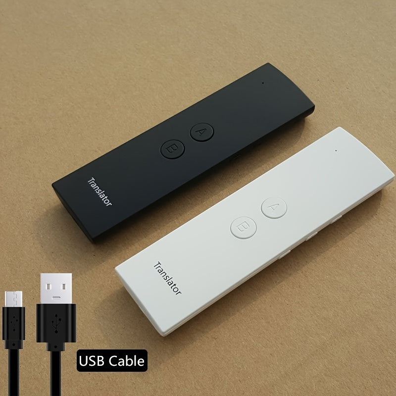 Kompakt portativ qurilma 69 ta tilni real vaqt rejimida 2 tomonlama ovozli tarjima bilan tarjima qiladi.