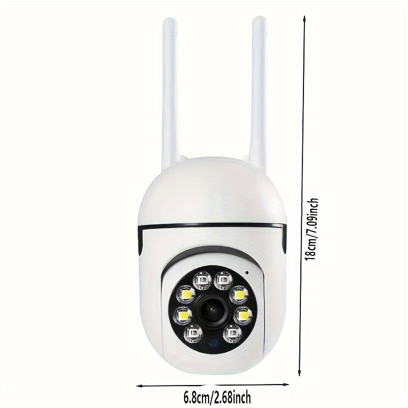 1080p HD WiFi Home Security Camera with Panoramic View Two-Way Audio Motion Detection Remote Access