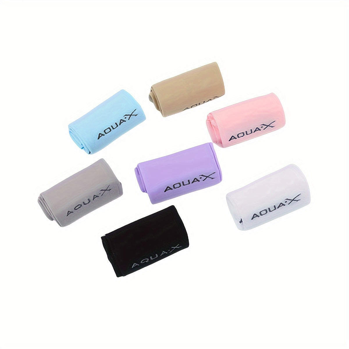 Mangas de brazo de tela de hielo de nylon elástico alto con protección UV para actividades al aire libre