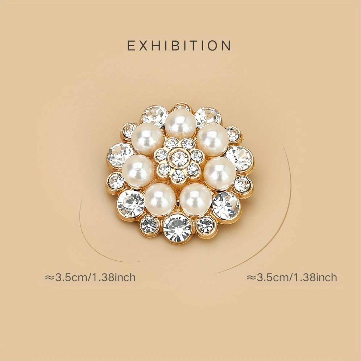 Women Rhinestone Shoe Buckles Detachable Shoe Clips for High Heels Accessory