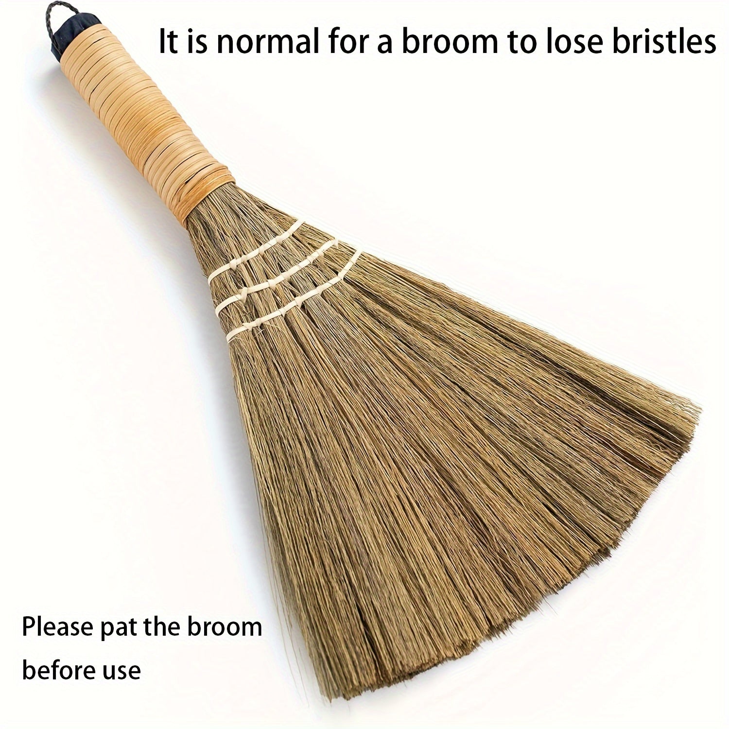Vietnamese Soft Broom with Plastic Handle for Indoor Outdoor Sweeping