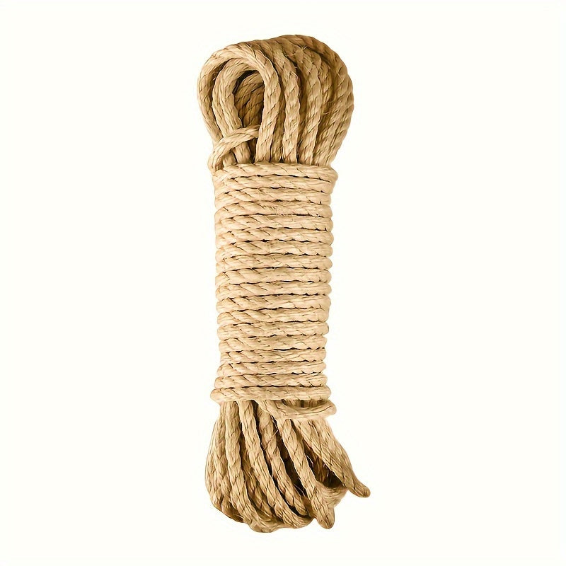 Natural Sisal Rope Cat Scratcher 10m DIY Paw Claw Furniture Protector