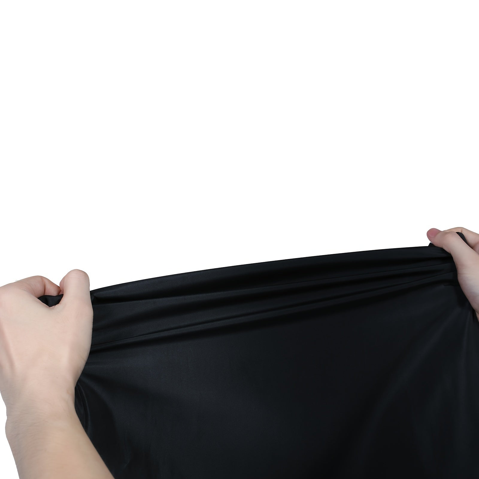 Funda de polvo de poliéster negro para piano digital con 88 teclas y soporte para partituras