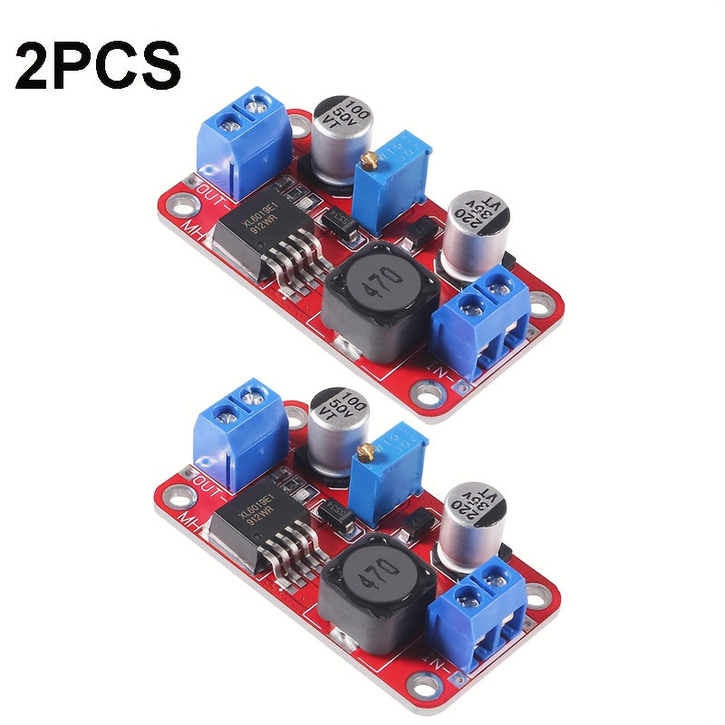 D-FLIFE Yuqori Quvvatli XL6019 DC Step-Up Konvertor Moduli, Moslashtiriladigan Voltaj, O'rnatilgan O'rnatish, Mis Aloqa, Tez Ulanish, Quvvat Talab Qilmaydi.