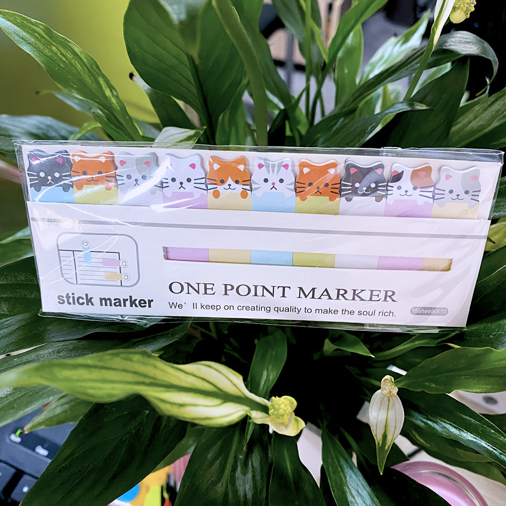 Notas adhesivas index con pegamento para estudiantes oficina papelería escolar