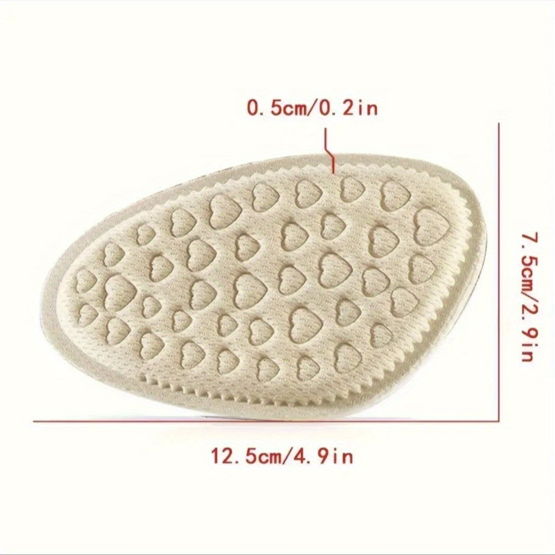Self-Adhesive Foam Forefoot Inserts Soft Shock-Absorbing Shoe Pads