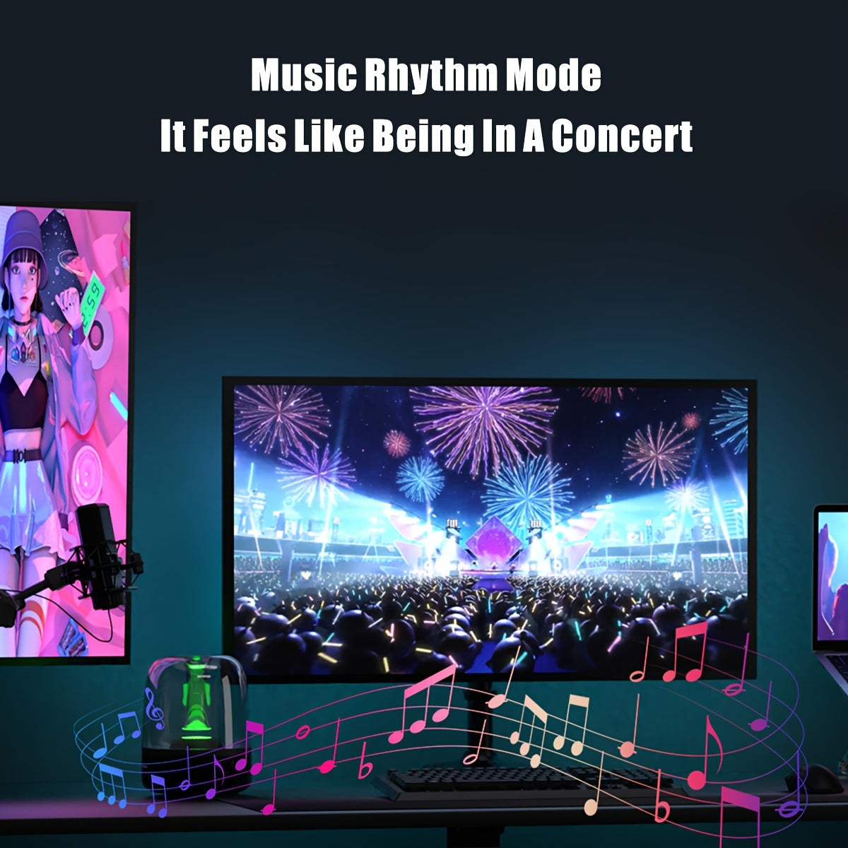 24/27 Inch Ambilight RGB LED Strip Light for Computer Screen Atmosphere Decoration