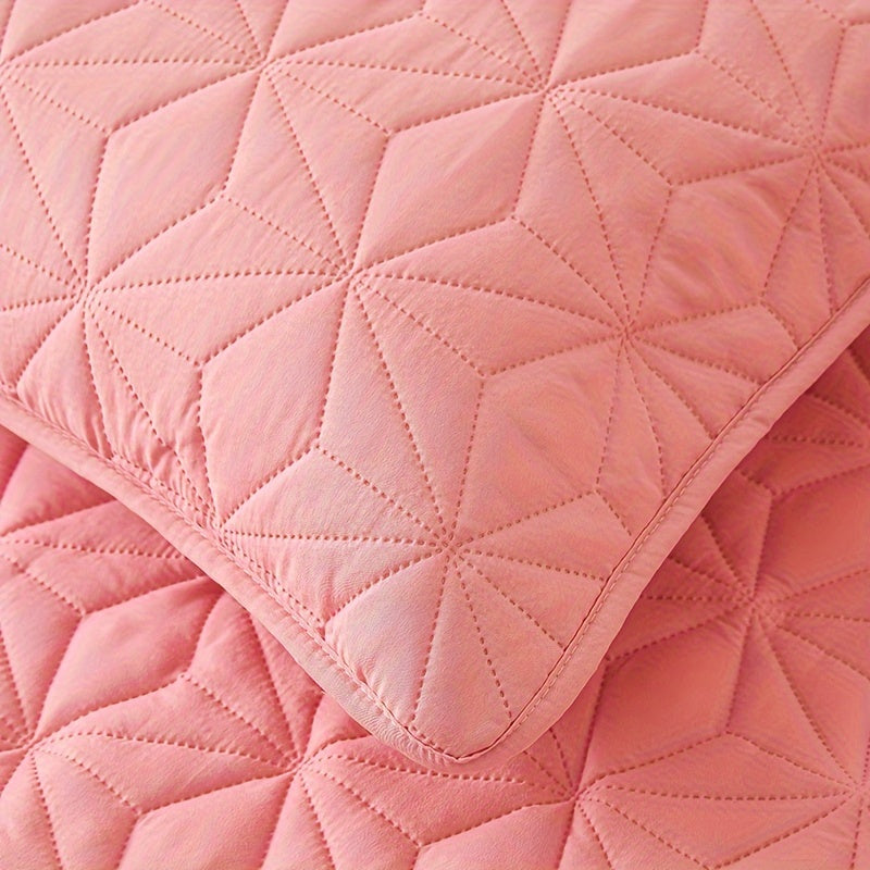 Set of 2 Breathable Waterproof Pillowcases 48x74 cm Soft and Absorbent