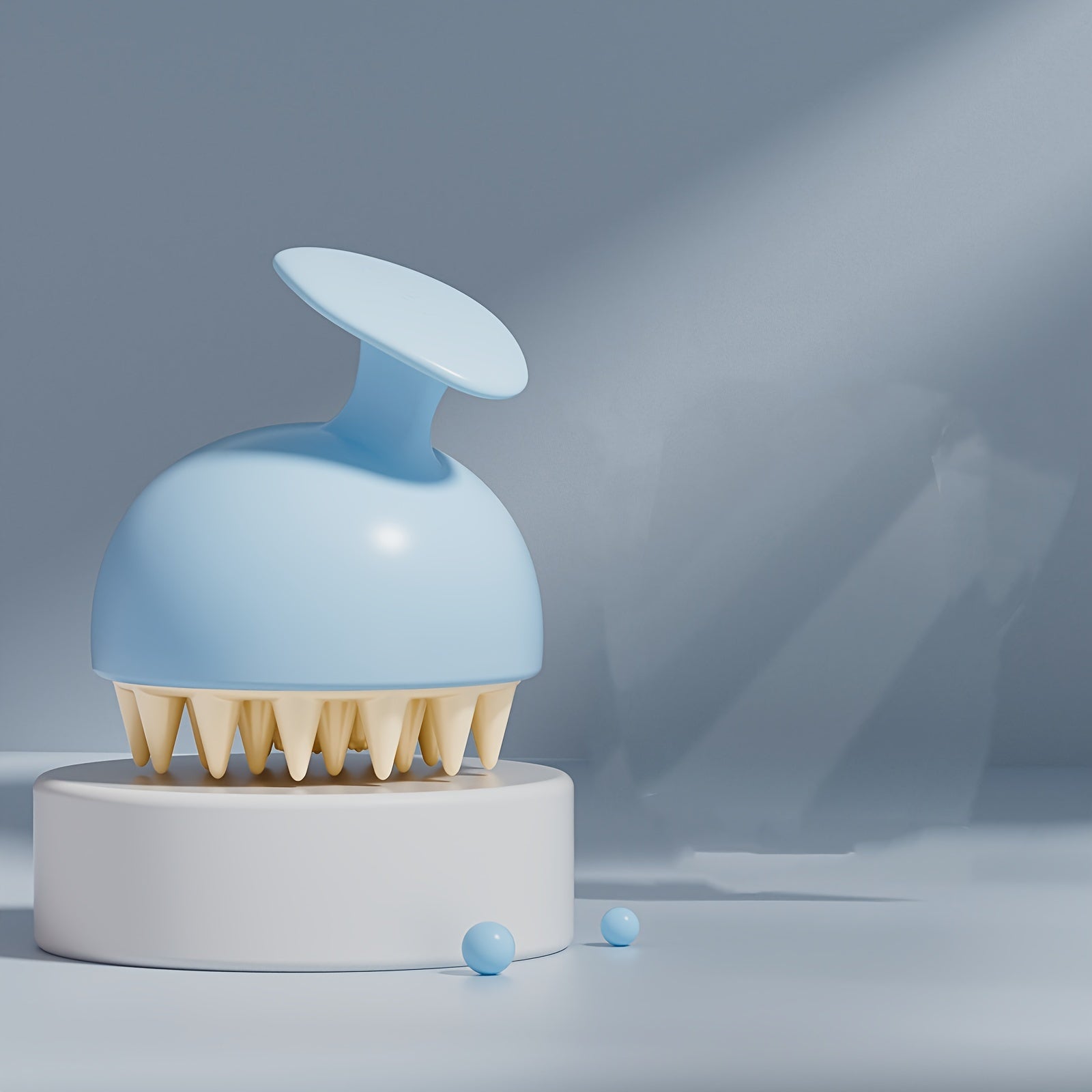 Ergonomic Scalp Massager and Shampoo Brush Detachable Easy-Clean Design