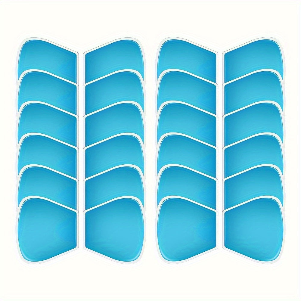 Гелевые подушки для массажера шеи и тела, многоразовые сменные гелевые листы без питания