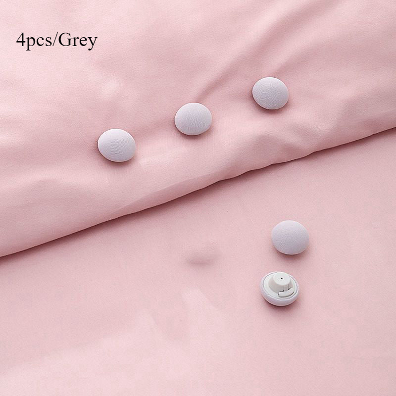 "G'ozli Dizayn Duvet Klip To'plami - Yotoq to'saklari va ko'rpa-to'shaklarni joyida ushlab turish uchun sirpanmaydigan ushlagichlar, uy yotoqlari uchun mukammal, yotoq varaqalari uchun qulay qator-quruq ushlagichlar."