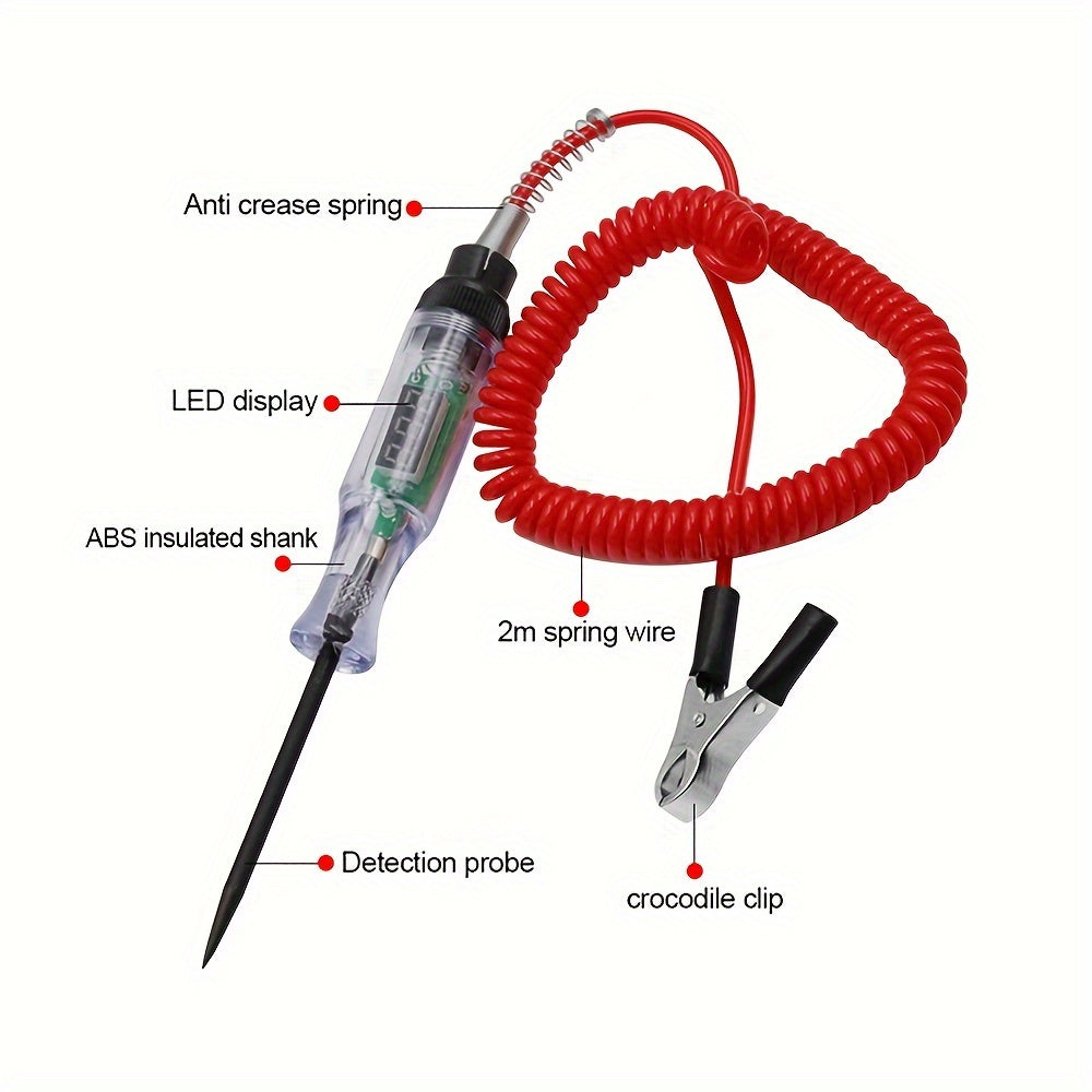 Avtomobil sinov qalamchasi Raqamli sxema tekshirgichi, Avtomobillar va yuk mashinalari uchun kuchlanish o'lchagichi