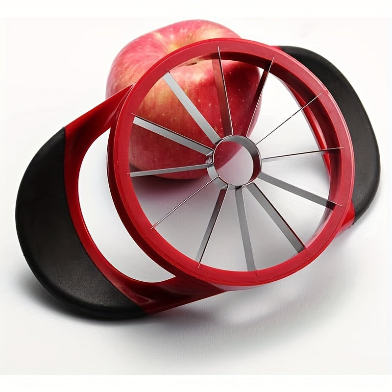Stainless Steel Apple Slicer 12-Blade Fruit and Vegetable Corer and Divider