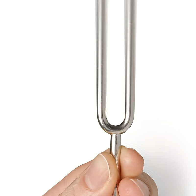 Eavnbaek 1 шт. Стандартные A 440 Гц настройочные вилки из нержавеющей стали для музыкальных инструментов, совместимые с настройкой скрипки, альта и гитары. Подходит для исцеления ДНК, звук.