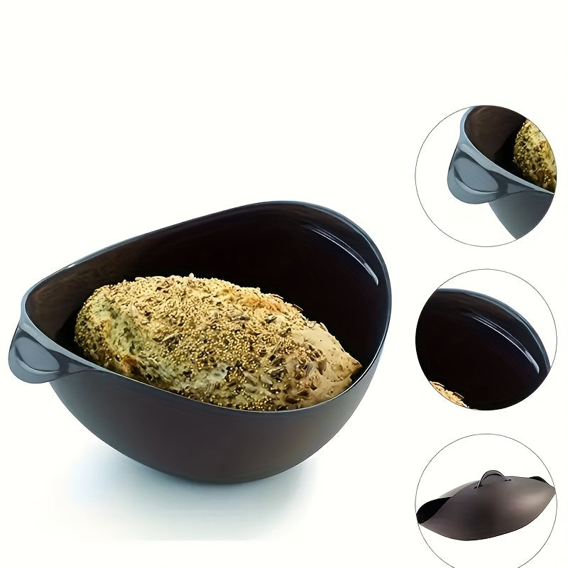Modern Silicone Bread Maker and Vegetable Steamer for Home Cooking
