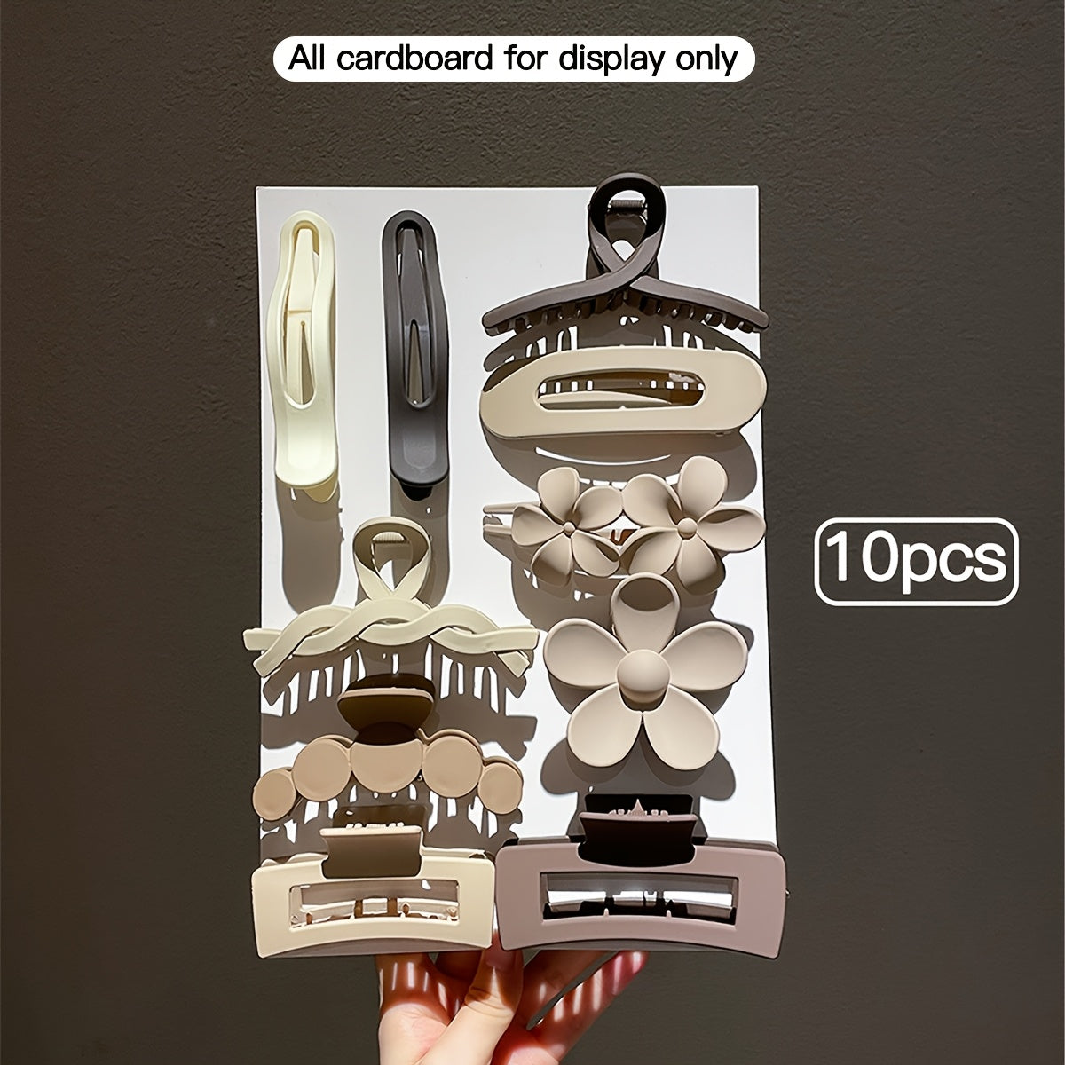 Women's Hair Claw Set 10/11pcs Versatile Bun Hair Clips for Stylish Updos