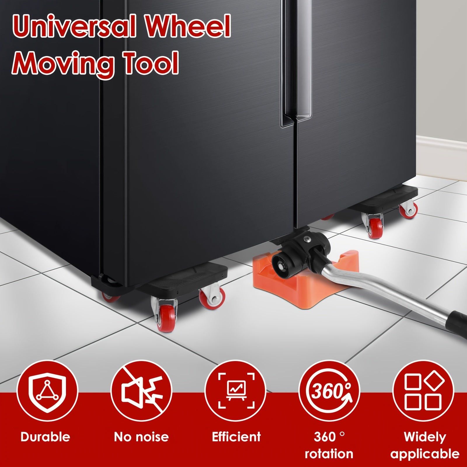 Набор инструментов для перемещения тяжелой мебели с подъемником и скользящими элементами для тяжелой мебели и бытовой техники