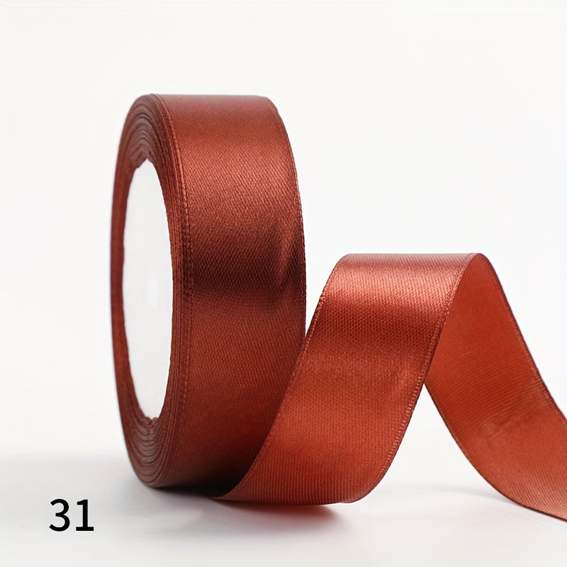 Satin Ribbon 2.5cm Wide 25 Yards Long for Gift Wrapping Wedding Decoration
