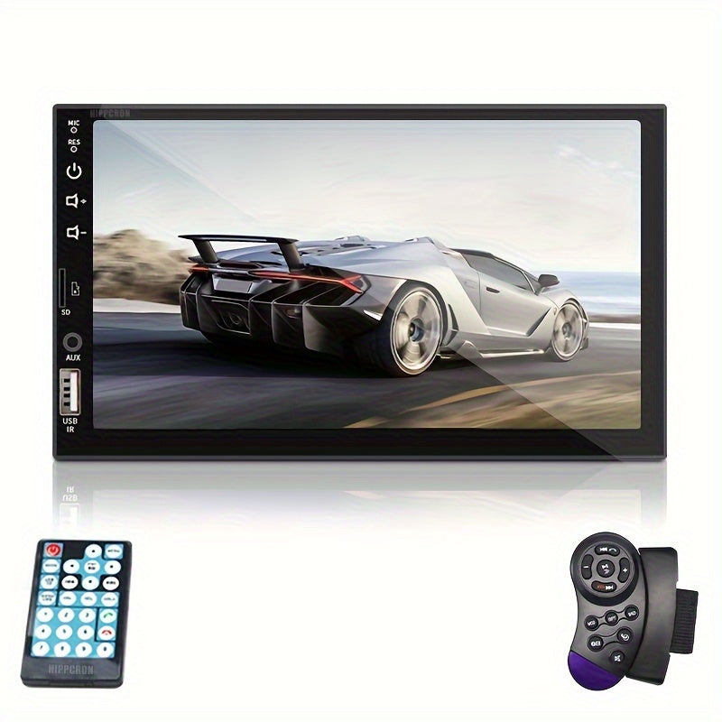 Car Stereo System with GPS Touch Screen 7 Inch USB SD Reversing Camera Steering Wheel Control