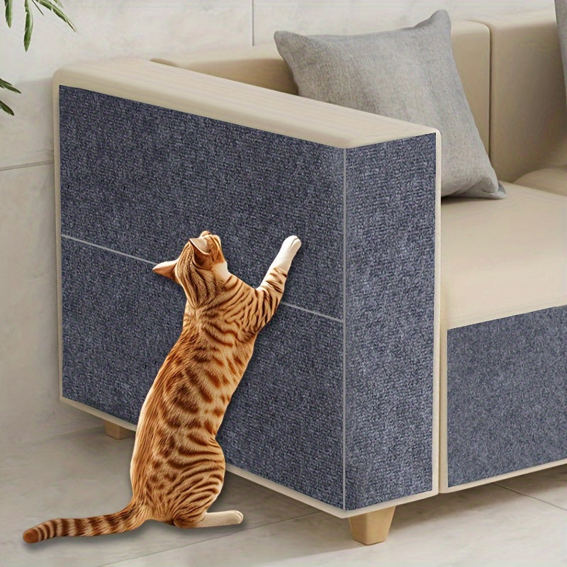 Durable Adhesive Cat Scratching Mat Roll for Furniture Protection